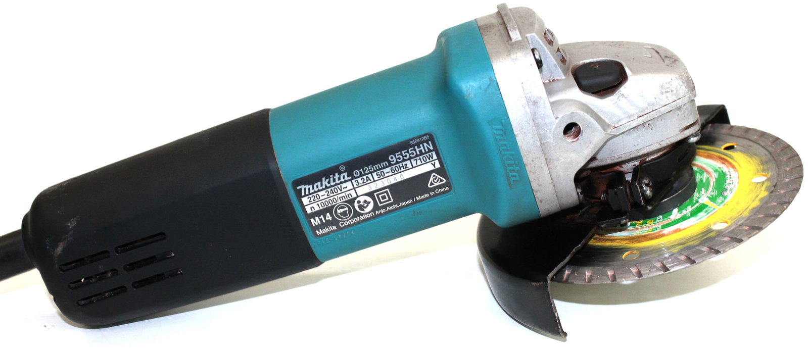 Машина углошлифовальная makita 9555hn