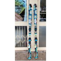 Roxy Snow Skis 158cm Auto Drive Roxy Bindings All Mountain Lightweight Design