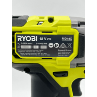 Ryobi RID18X 18V ONE+ HP Brushless 4 Mode Impact Driver with 4.0Ah Battery