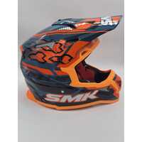 SMK Allterra Tribou Off-Road Bike Helmet GL527 Size L (Pre-owned)