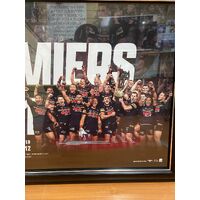 Penrith Panthers 2021 NRL Premiers Framed Limited Edition SportsPrint with COA