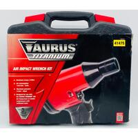 Taurus Titanium AUS4100IK Air Impact Wrench 310Nm 90psi Max Pressure + Hard Case