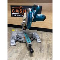 Makita 1430W 255mm Slide Compound Mitre Saw LS1017L Rubberised Soft Grip