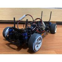 Tamiya RC Car Maverick MM-55 Customised with 2 x Battery Charger and Controller