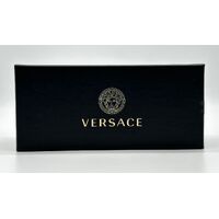 Versace Medusa Biggie GB1/87 140 3N Shield Black Dark Grey Mens Sunglasses