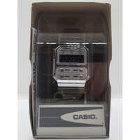 Casio Vintage Digital Stainless Steel Quartz A100WE-7BDF Unisex Watch