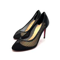 Christian Louboutin Filomena 85 Filoche Red Bottom High Heels 5 US Kids 34.5 EU