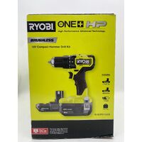 Ryobi 18V ONE+ HP 2.0 4.0Ah Brushless Compact Hammer Drill Kit R18CPD1422B