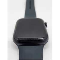 Apple Watch Series 9 45mm Aluminum Case with Black Sport Band GPS + LTE