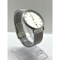 Moers Classic CB6008 Unisex Silver Stainless Steel Watch 3ATM WR