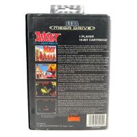 Asterix and The Great Rescue Sega Mega Drive 1 Player 16-Bit Game Cartridge