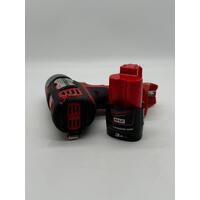 Milwaukee M12BIW38 Impact Wrench 12V 10mm 3/8 Inch with 3.0Ah Li-Ion Battery