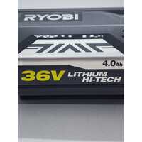 Ryobi 36V 4.0Ah Lithium Hi-Tech Battery and Charger