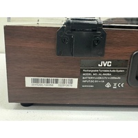 JVC Rechargeable Turntable Audio System AL-N42BA