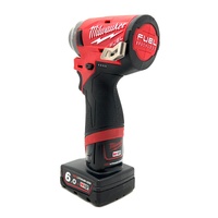 Milwaukee M12 FID 1/4 Inch Hex Impact Driver M12 Fuel with 1 x 12V 6.0Ah Battery