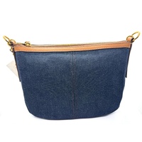 Fossil Jolie Denim Crossbody Shoulder Bag with Strap