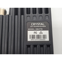 Crystal Compact 80 UHF Channel Radio DB477D with Mounting Bracket