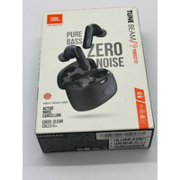 JBL Tune Beam Pure Bass True Wireless Noise Cancelling Earbuds Black