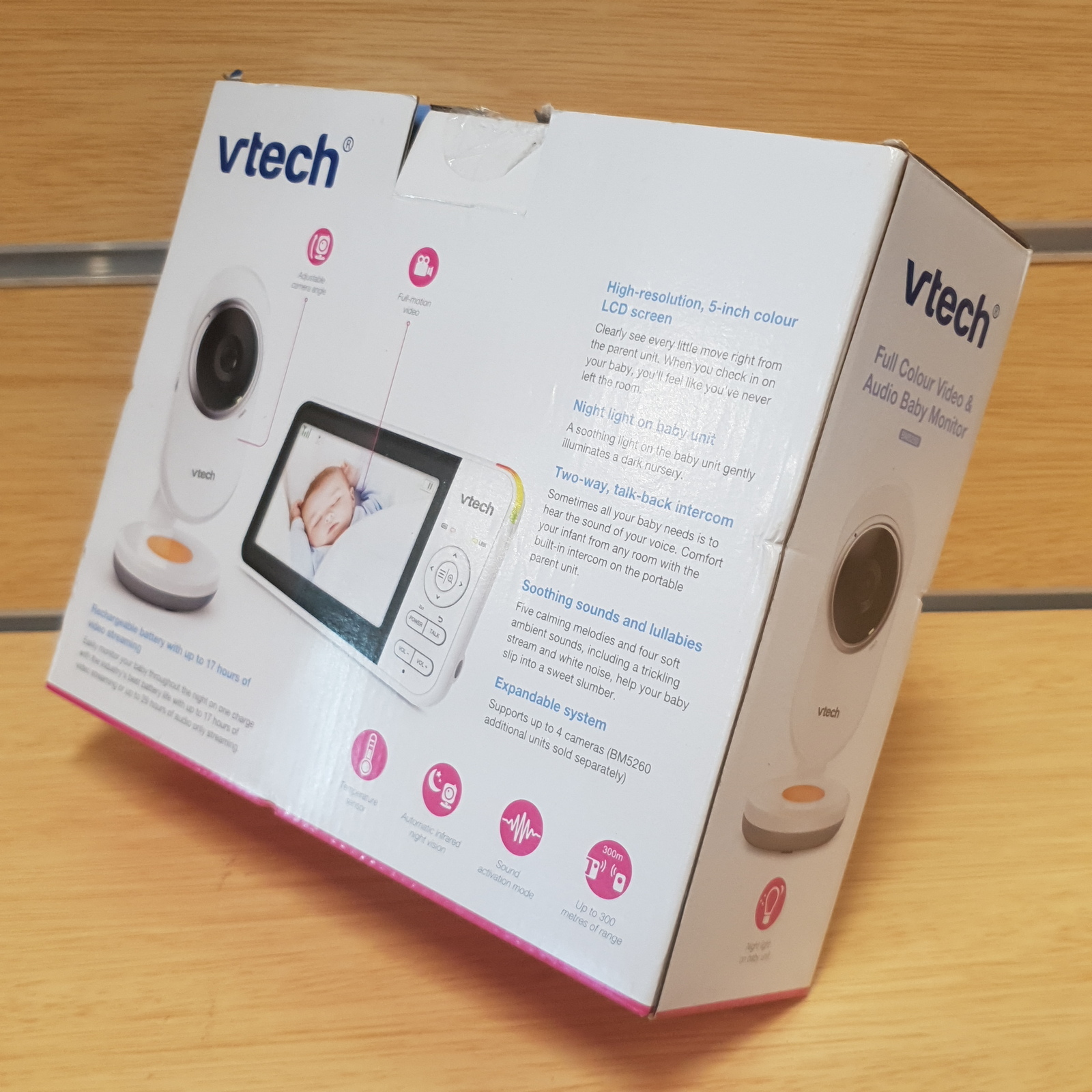 vtech bm5250 full colour video monitor