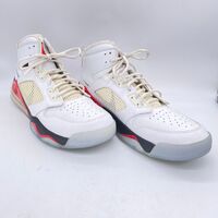 Jordan Mars 270 White Fire Red Size 13 US Men's Sneakers (Pre-owned)