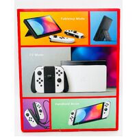 Nintendo Switch OLED Model 7 Inch 64GB White Handheld Gaming Console with Dock