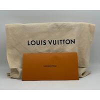 Louis Vuitton Takeoff Pouch Khaki Green Clutch Bag with Original Receipt