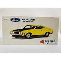 Biante Classics Yellow Fire Ford Falcon XA GT Hardtop Limited Edition 1741/5000