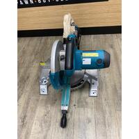 Makita 1430W 255mm Slide Compound Mitre Saw LS1017L Rubberised Soft Grip