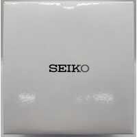 Seiko Black Presage with Open Heart Automatic Movement Mens Watch