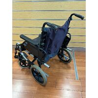 Sunrise Medical Breezy BasiX 2 Fixed Back Folding 20in Wheelchair Max 125kg