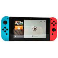 Nintendo Switch HAC-001(-01) Neon Blue/Red Handheld Gaming Console with Dock