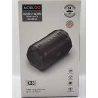 Mobigo K33 Outdoor Sports Portable Wireless Bluetooth Speaker Black