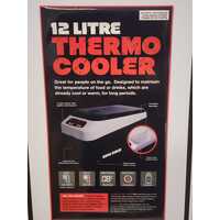 Ridge Ryder RR0055 Thermo Cooler/Warmer 240V AC 12V DC 12 Litre 14 Cans