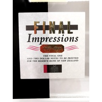 Final Impressions $1 and $2 Notes (1967-1991) No. 02964 Reserve Bank New Zealand