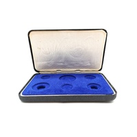 1968 New Zealand 6 Coin Set in Blue Plush Case