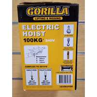 Gorilla 50kg/100kg Electric Hoist LG-EH-0100