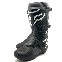 Fox Racing Comp 25408 Motocross Mens Black Boots Size 12 US