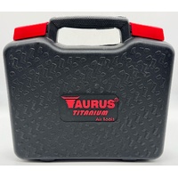 Taurus Titanium Air Drill Kit 41473 with Attachments in Case