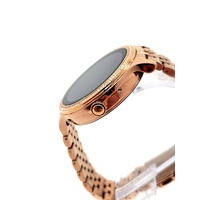 Fossil Rose Gold Tone Stainless Steel Strap Ladies Smartwatch with Box