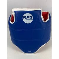 RFG Reversible Taekwondo Set Safety Vest with Head Gear and Pads