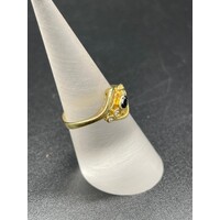 Ladies 18ct Yellow Gold Ring (Pre-Owned)