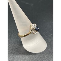 Ladies 18ct Yellow Gold Ring (Pre-Owned)