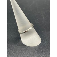 Ladies 9ct White Gold Diamond Ring (Pre-Owned)