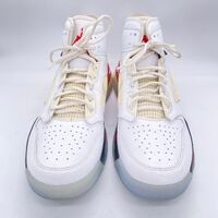 Jordan Mars 270 White Fire Red Size 13 US Men's Sneakers (Pre-owned)