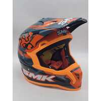 SMK Allterra Tribou Off-Road Bike Helmet GL527 Size L (Pre-owned)