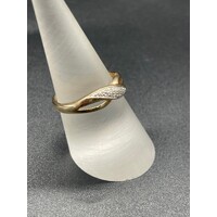 Ladies 9ct Yellow Gold Ring (Pre-Owned)