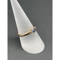 Ladies 9ct Yellow Gold Ring (Pre-Owned)