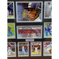 The Little Master Sachin Tendulkar Limited Edition Multi-Photo Memorabilia