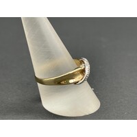 Ladies 9ct Yellow Gold Ring (Pre-Owned)