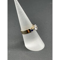 Ladies 9ct Yellow Gold Ring (Pre-Owned)